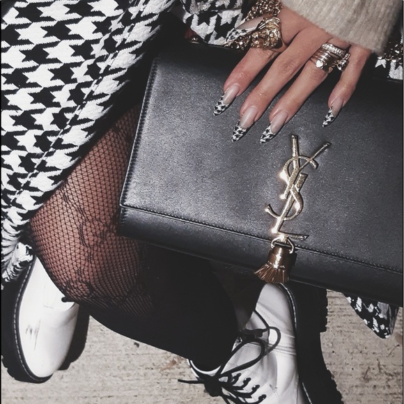 Saint Laurent Medium Kate with tassel calfskin - Picture 3 of 3